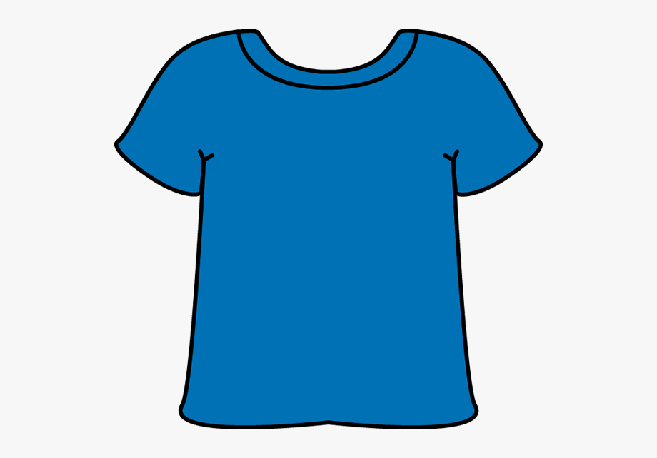 Blue T Shirt Clipart.