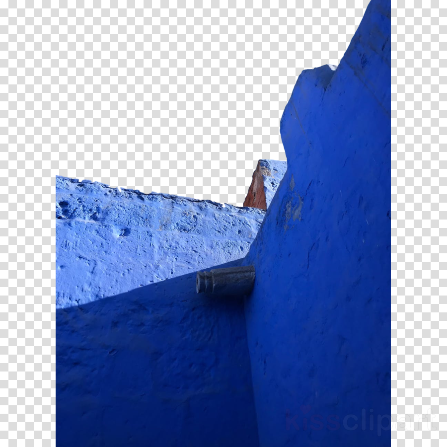 blue wall azure geological phenomenon cobalt blue clipart.