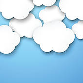 Blue white clouds clipart 20 free Cliparts | Download images on ...