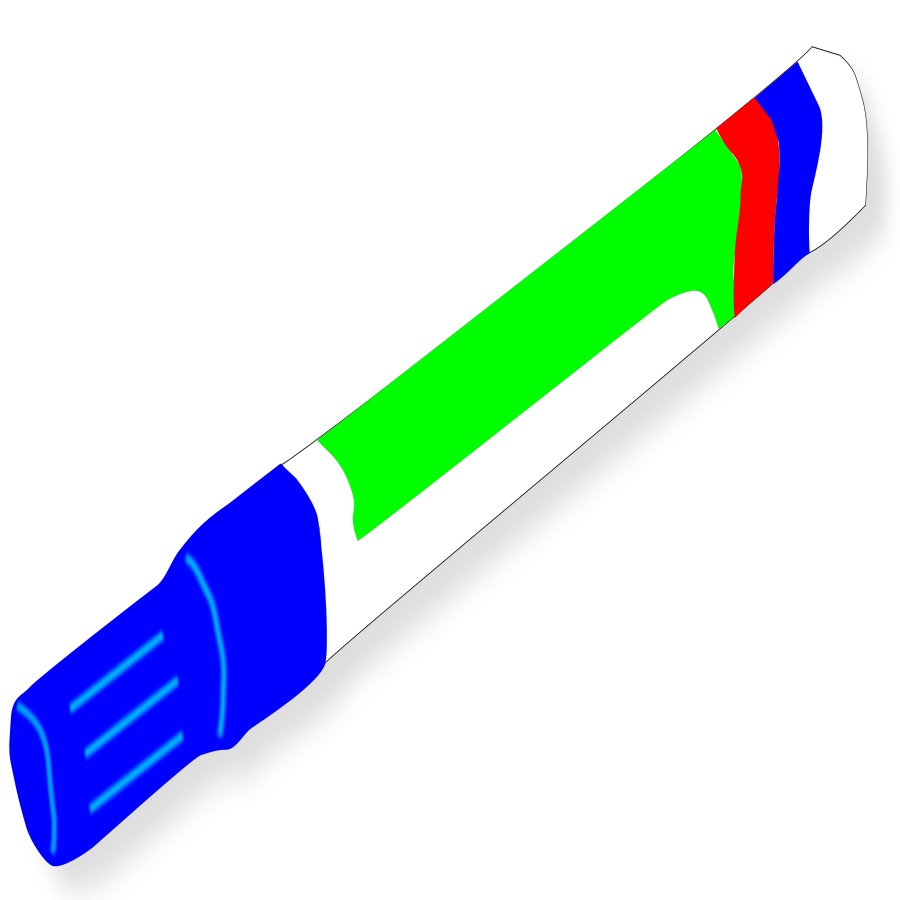 Markers Clipart.