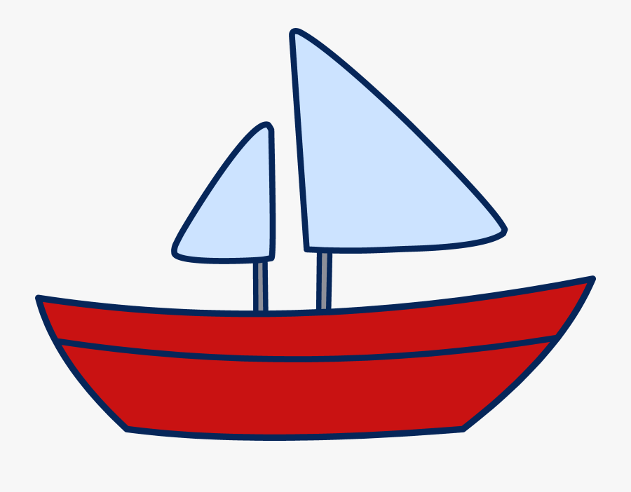 Red Boat Clipart.