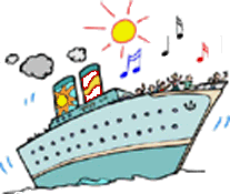 Animated Cruise Ship Clipart.
