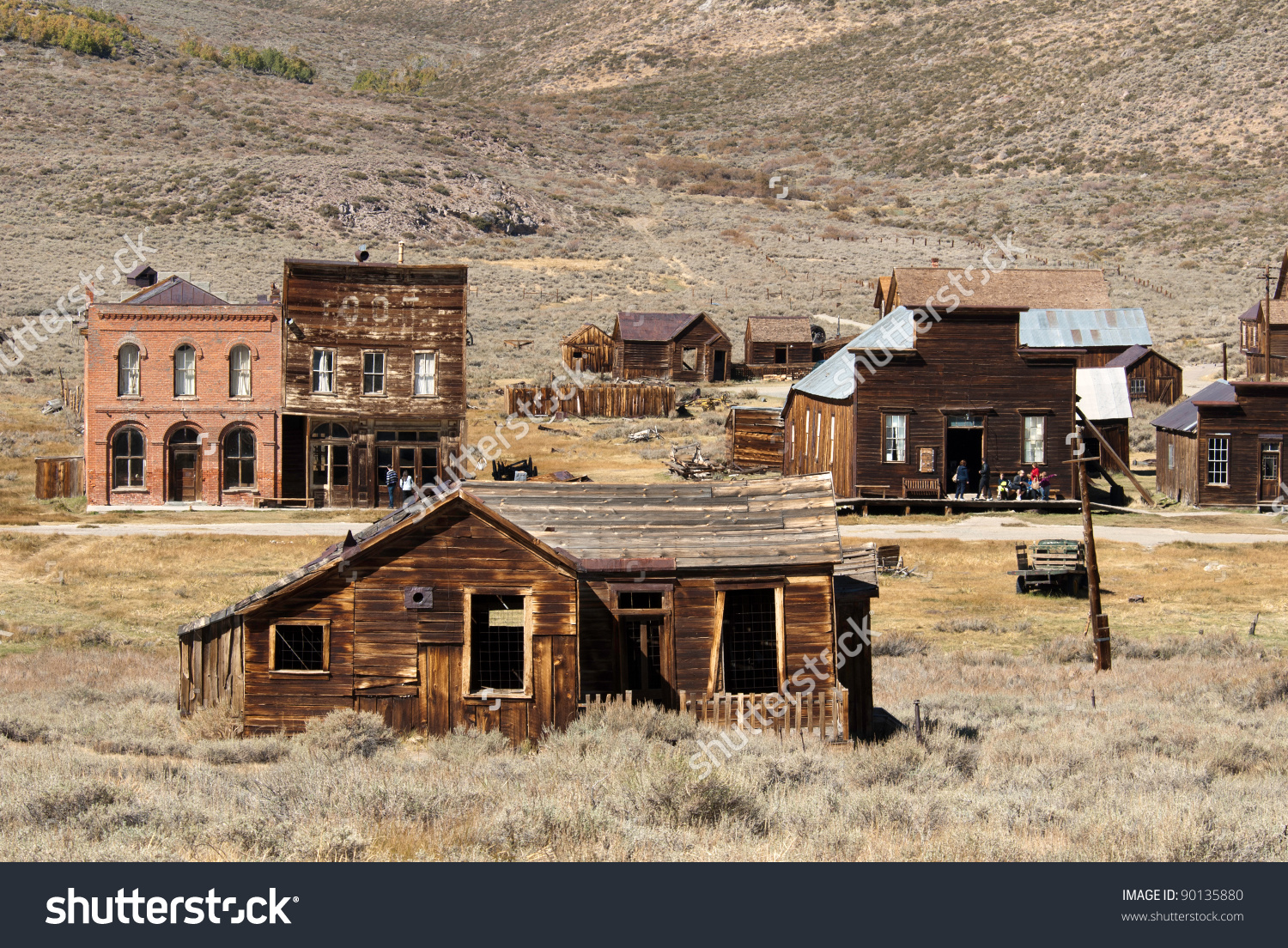 Bodie Ghost Town California State Park Stock Photo 90135880.