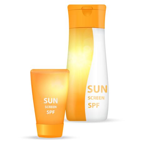 Sunblock body lotions.