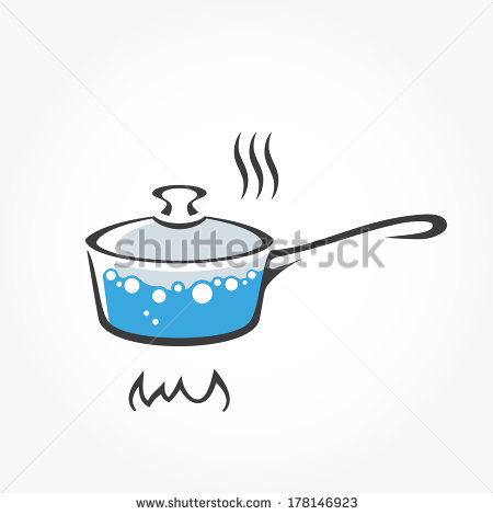 Boiling Water Clip Art.