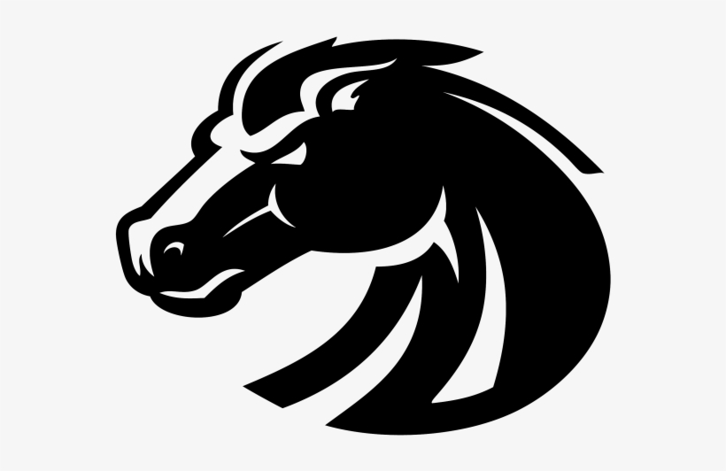 Boise State Broncos Black Logo.