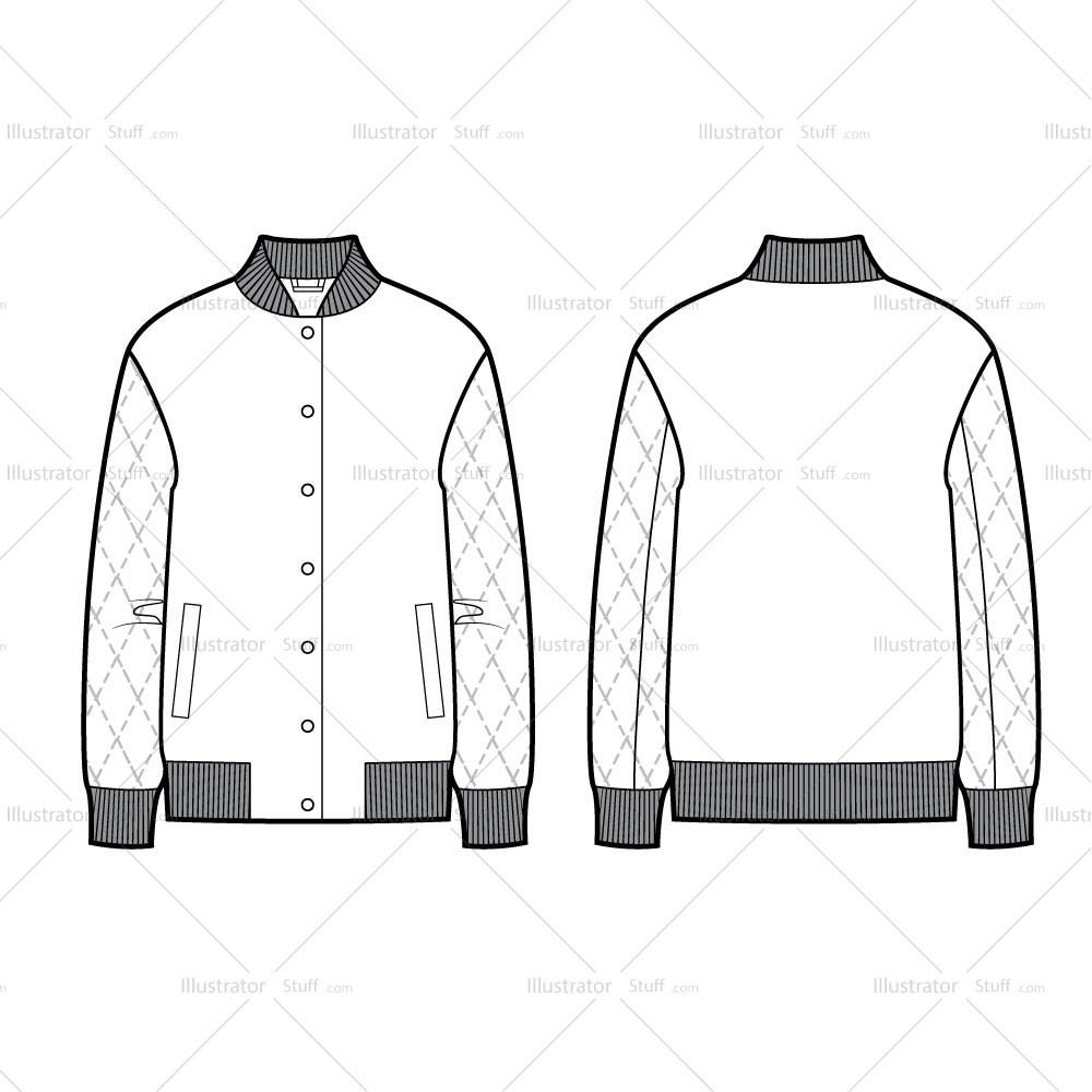 bomber jacket template png 20 free Cliparts | Download images on ...