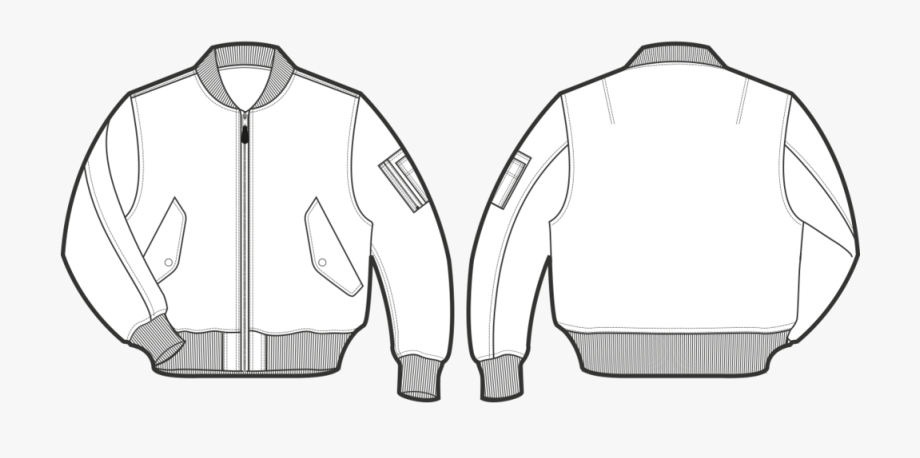 bomber jacket template png 20 free Cliparts Download images on