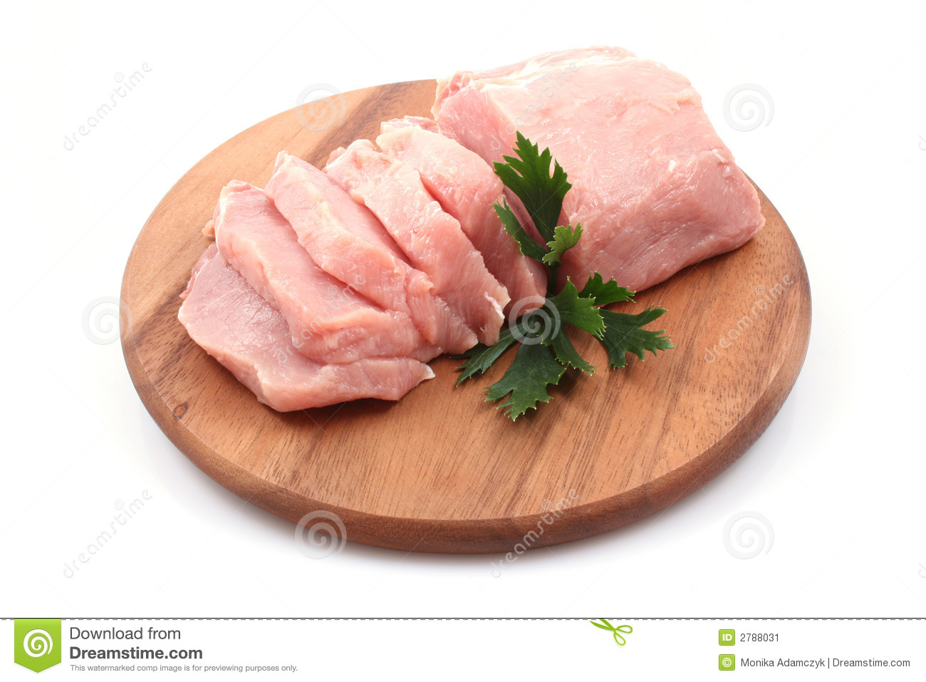 Clipart pork loin.