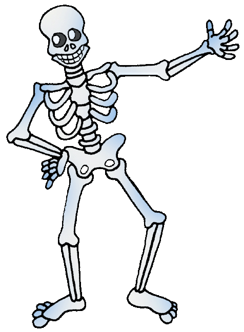 Halloween Bones Clipart.
