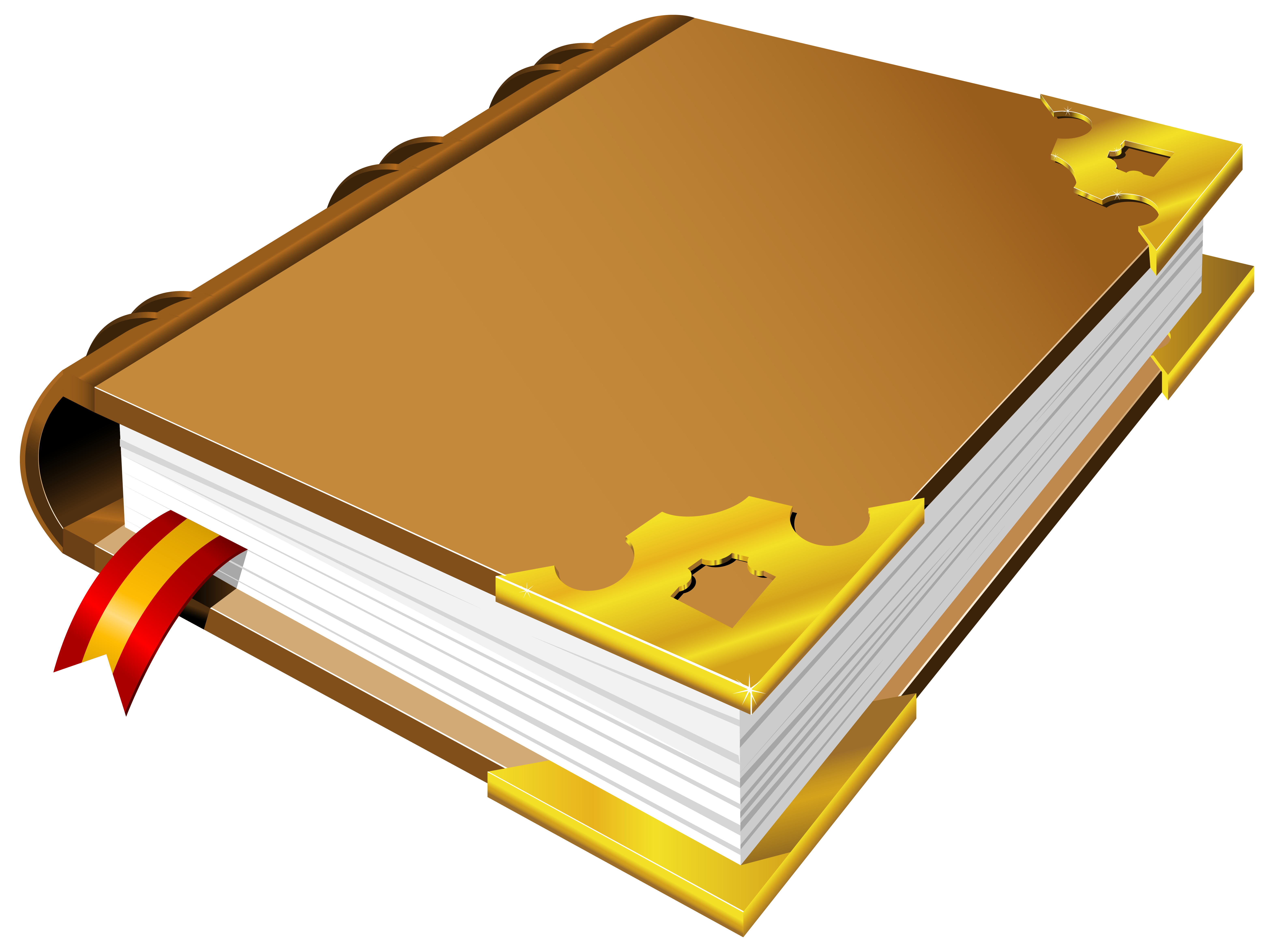 Brown Book PNG Clipart.