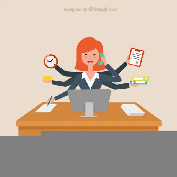 Bookkeeper Clipart.