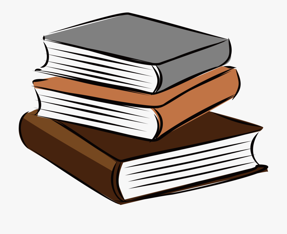 Education Stack Of Books Transparent Background.