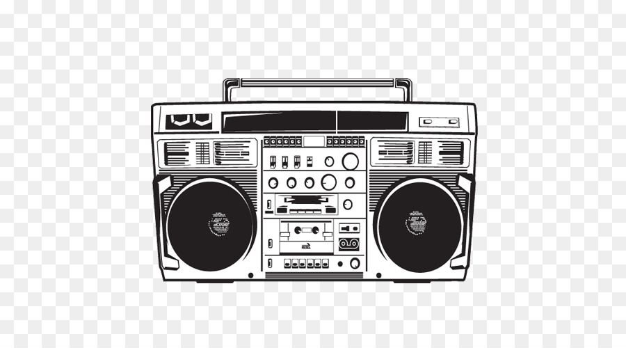 Boombox Technology png download.