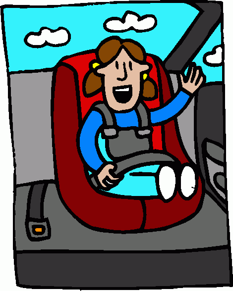 Booster seat clipart.