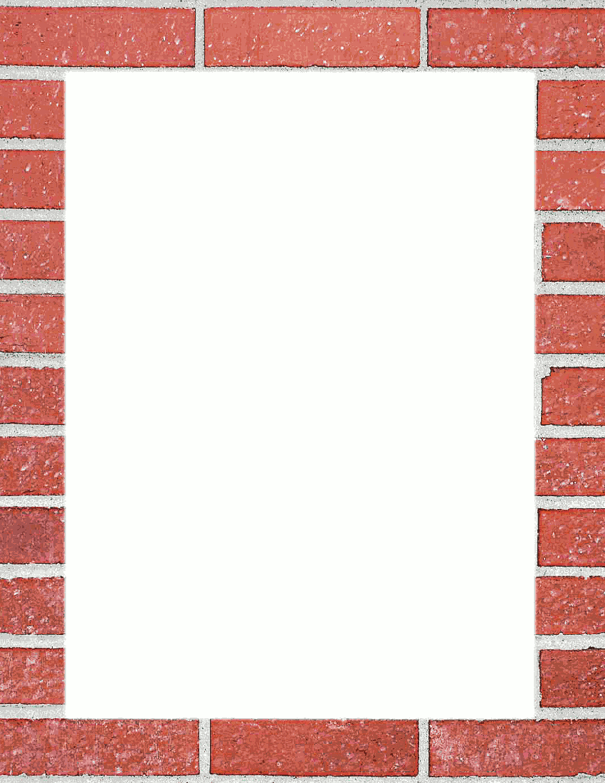 Brick Wall Border Clip Art Download.
