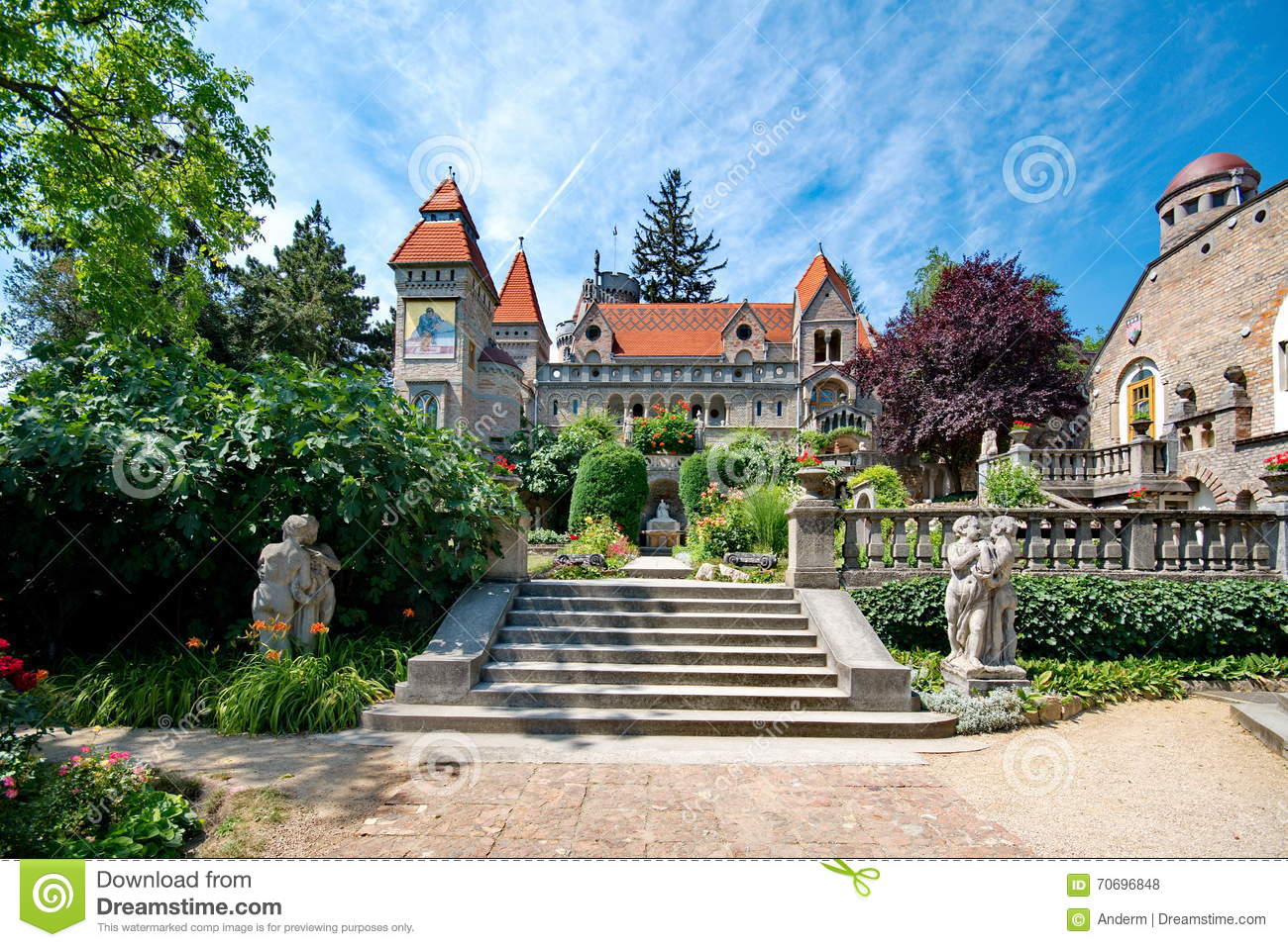 Bory Castle In Hungary Editorial Image.