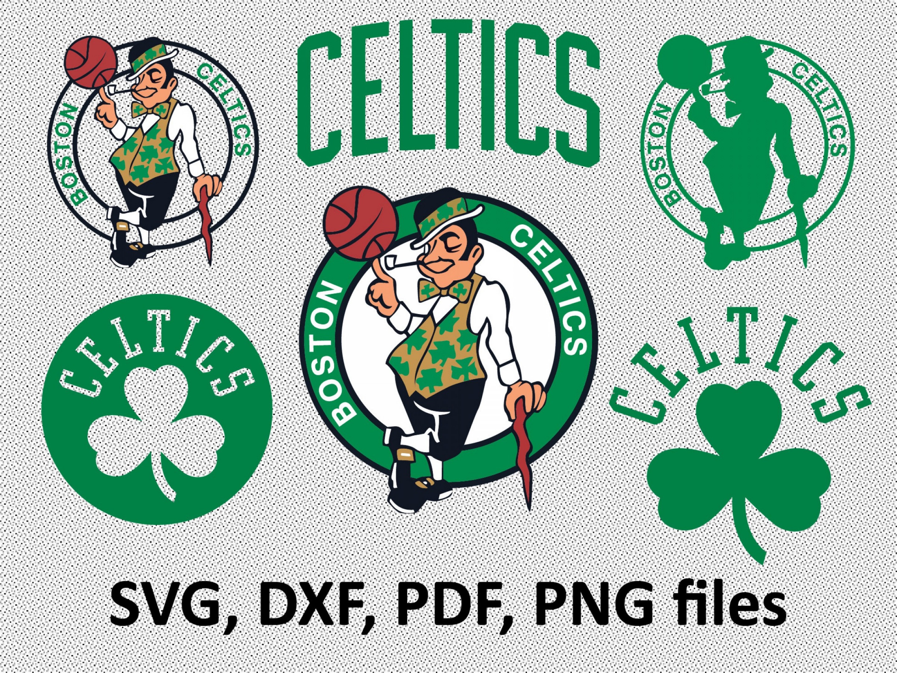 Boston Celtics Svg Dxf Pdf Png Clipart.