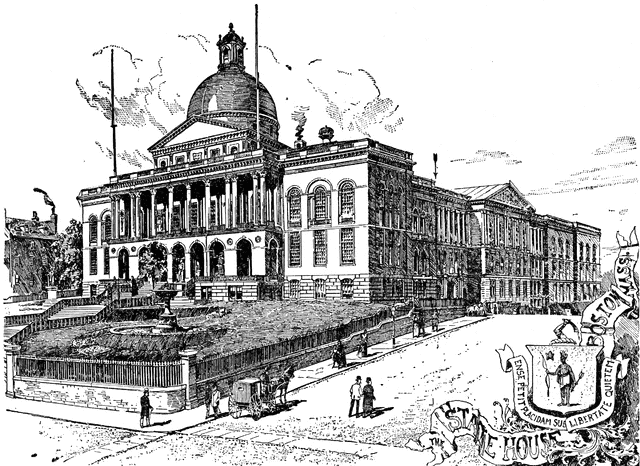 The State House, Boston, Massachusetts.