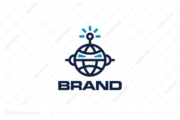 Exclusive Logo 189623, Global Bot Logo.