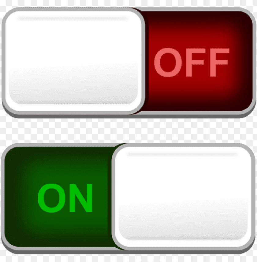 on off switch clipart.