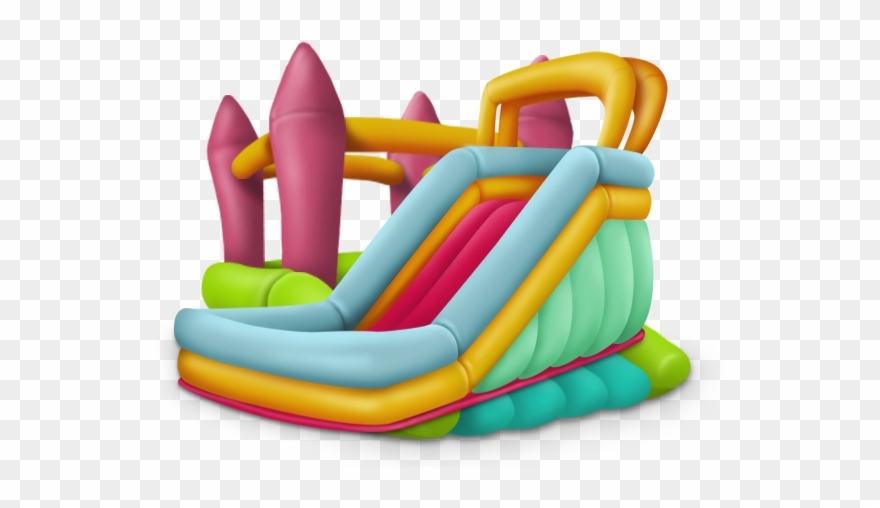 Inflatable Bounce House Clip Art.