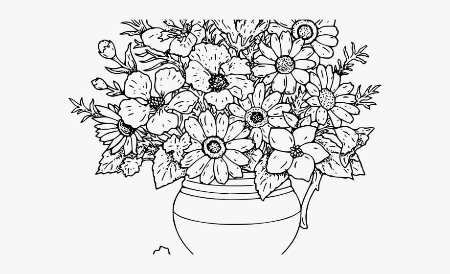 bouquet clipart black and white 20 free Cliparts | Download images on