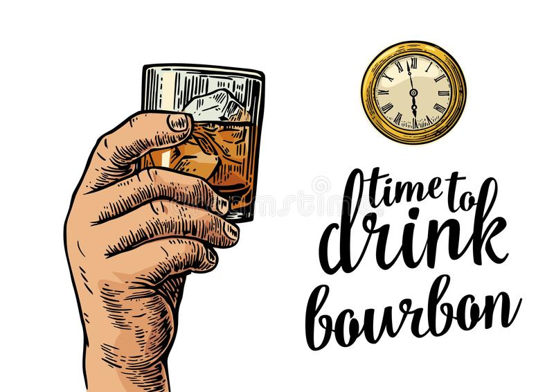 Bourbon Stock Illustrations.