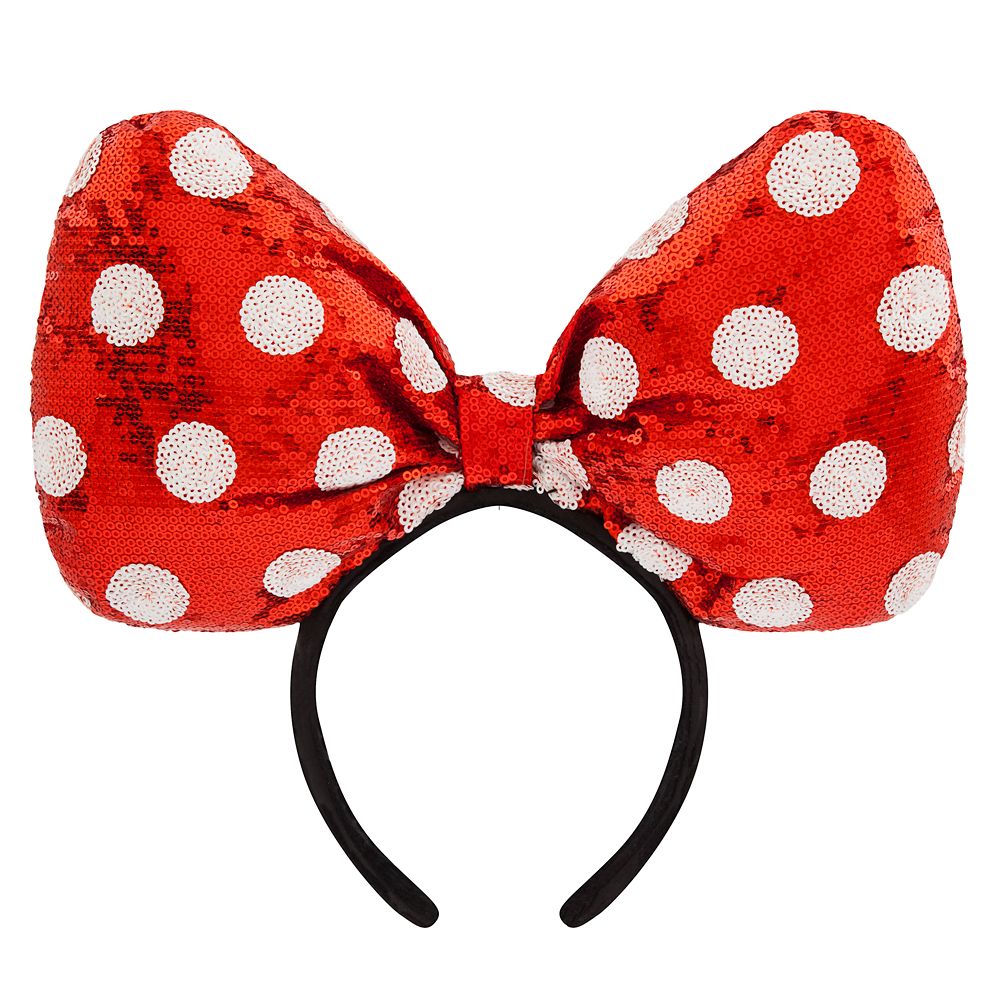 Minnie Mouse Large Bow Headband.