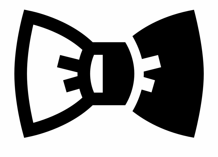 Bow Tie Clipart Icon.