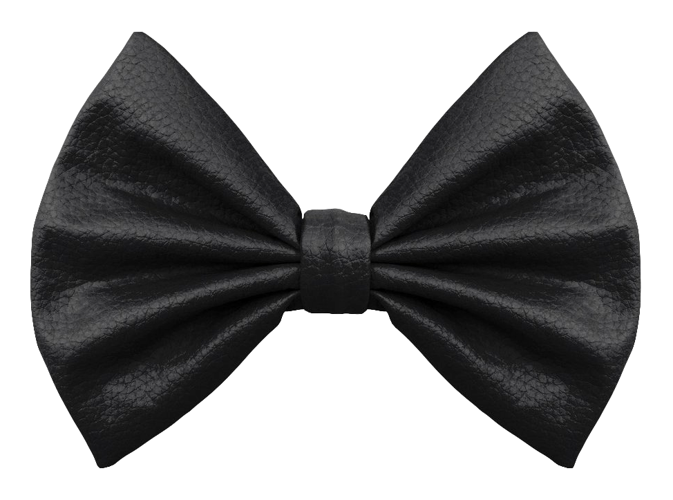 Bow Tie Black PNG Image.
