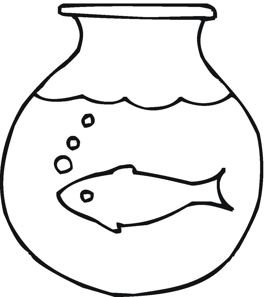 Fish black and white fish bowl clipart black and white free.