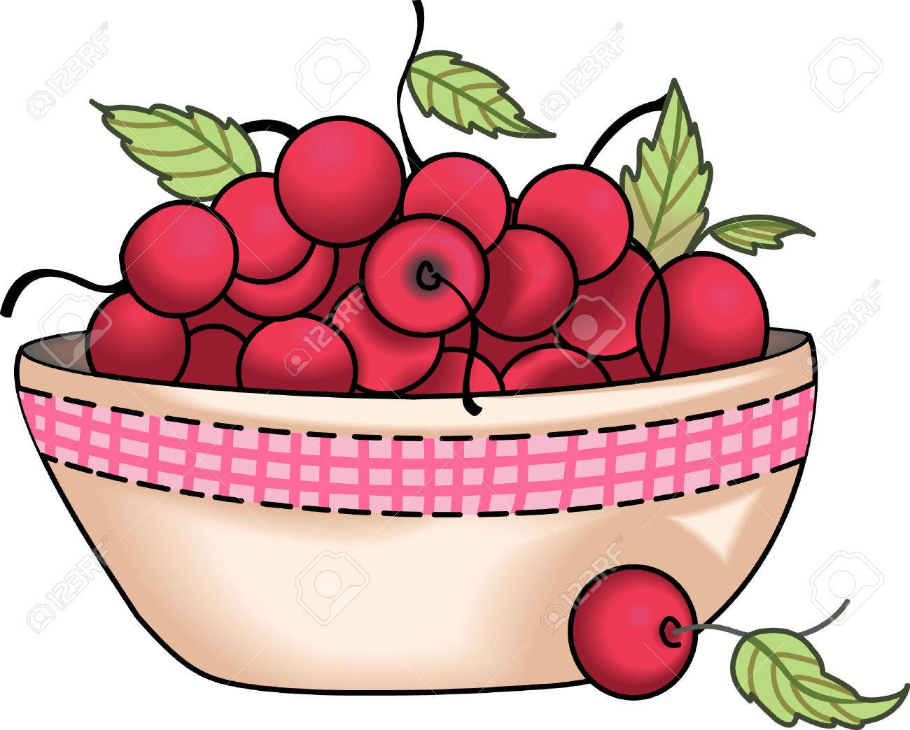A bowl of cherries design is perfect for your kitchen. Get these...