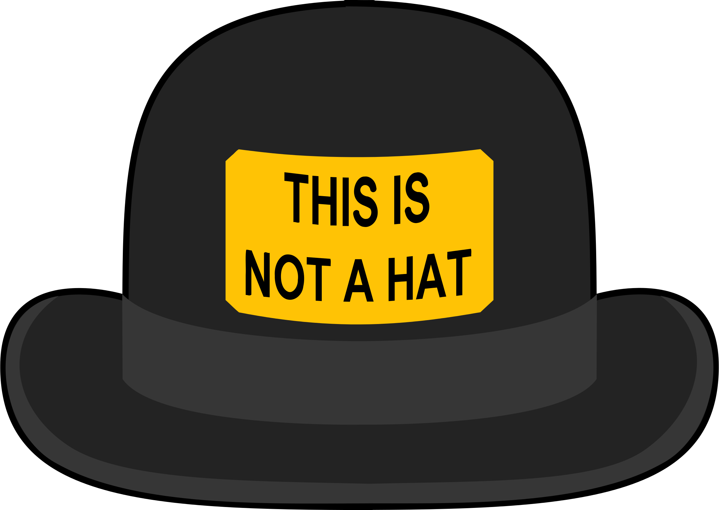 Bowler Hat Clipart.