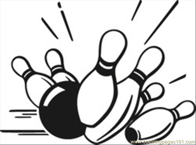 Free sports bowling clipart clip art pictures graphics image.