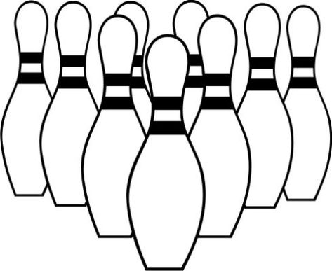 Bowling Pin Border Clip Art (51+).