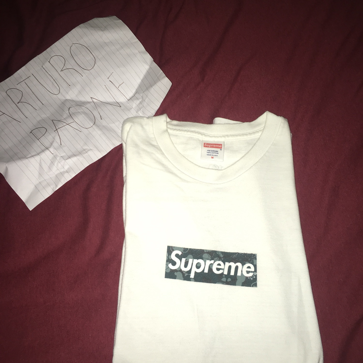 Mo Wax Box Logo Tee.