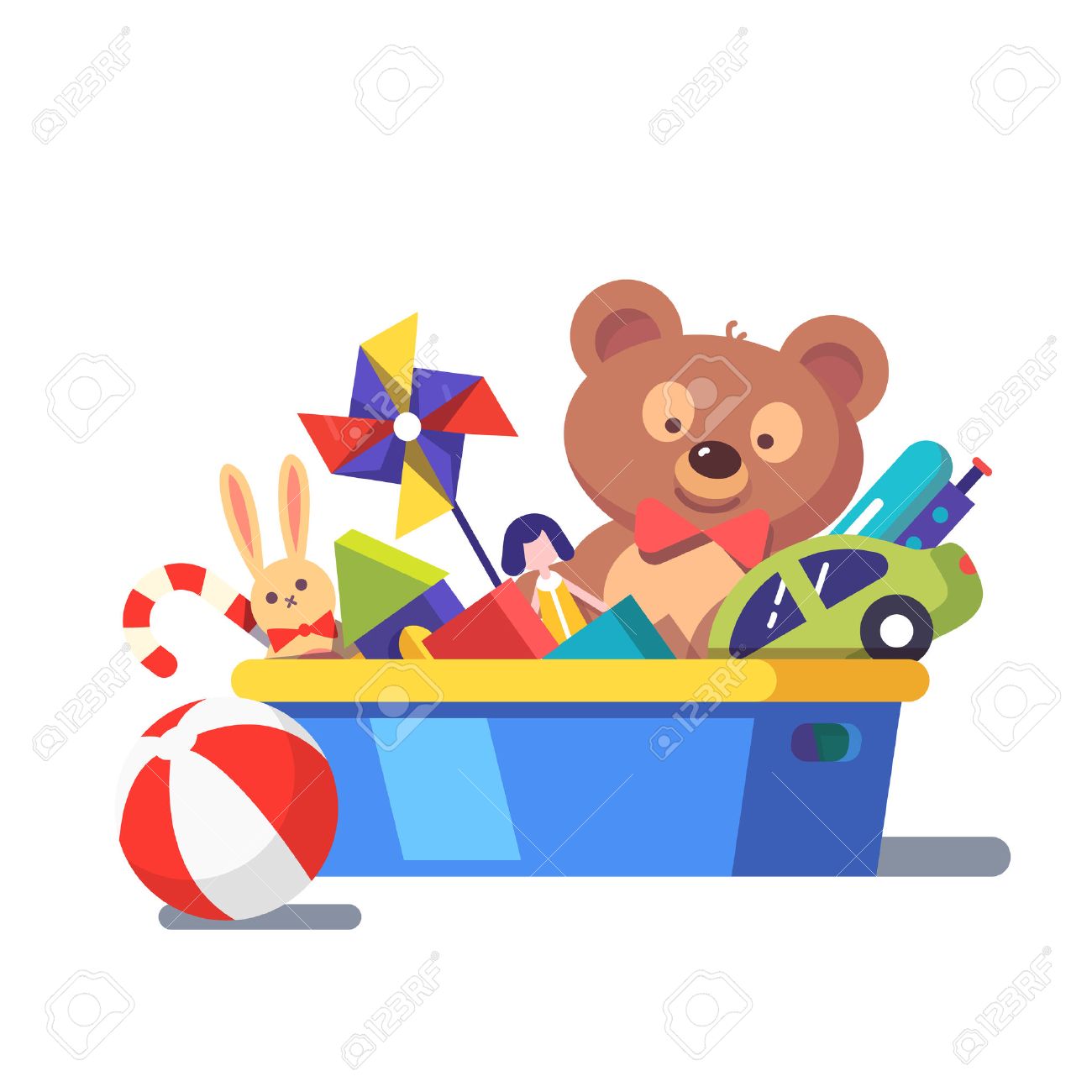 Box of toys clipart 6 » Clipart Station.