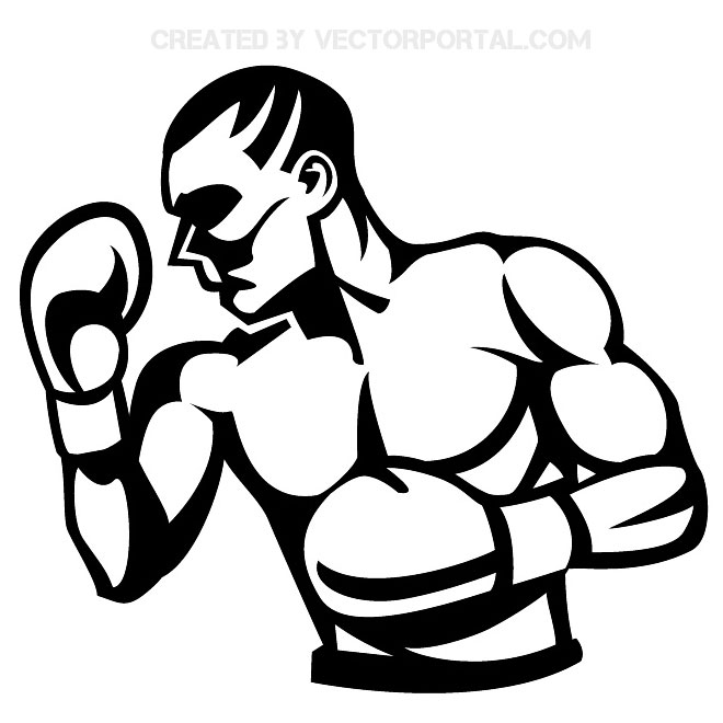Boxing Gloves Clipart.