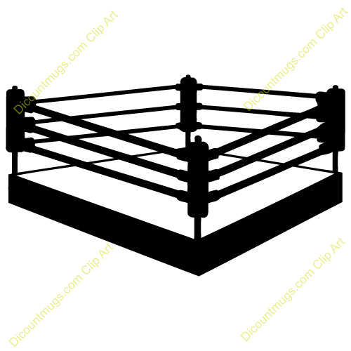 Boxing Ring Clipart.