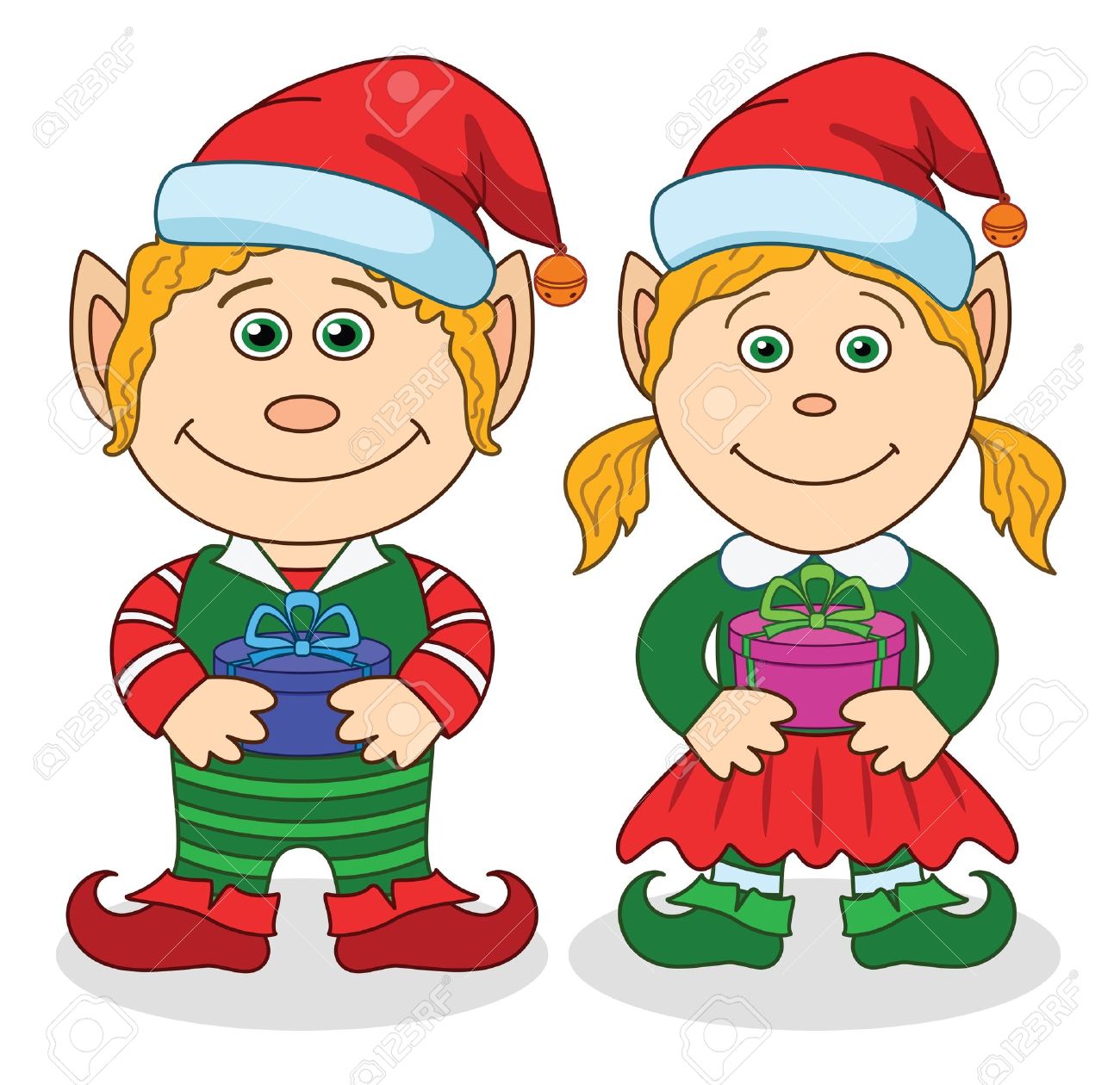 boy and girl elf clipart 20 free Cliparts | Download images on ...