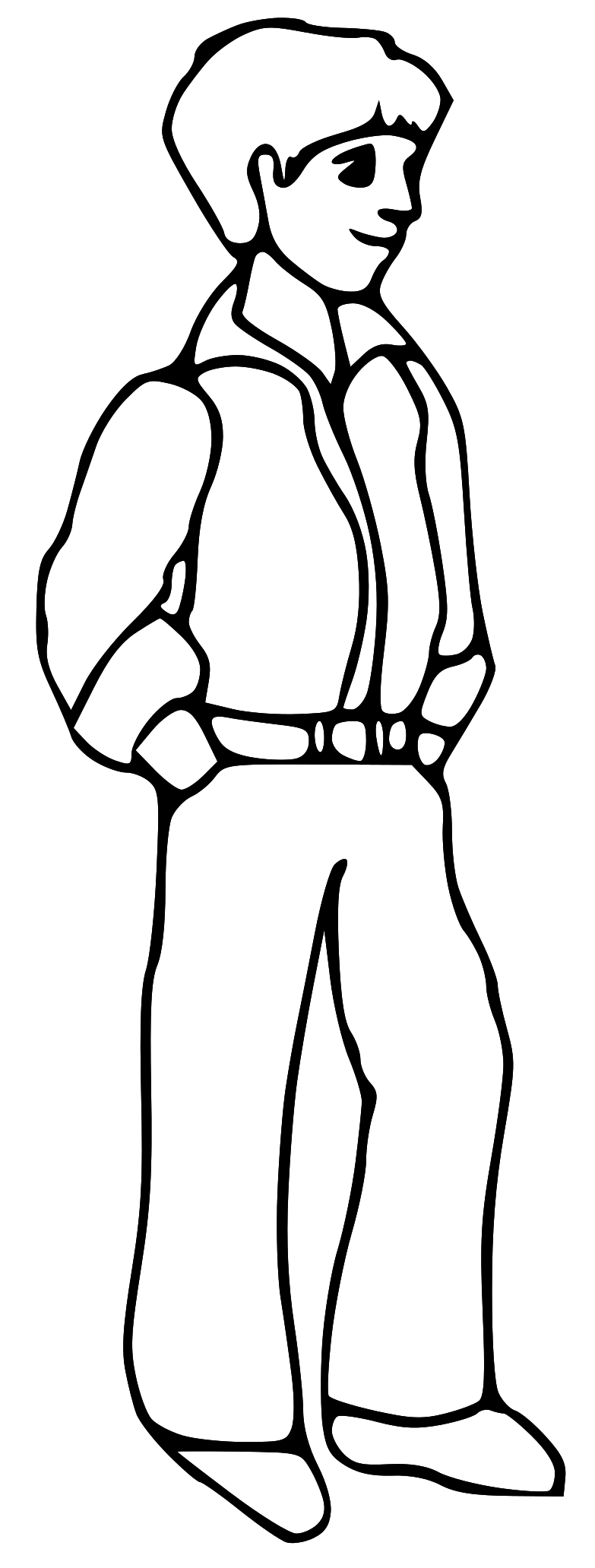 Boy Black And White Clipart 20 Free Cliparts Download Images On 