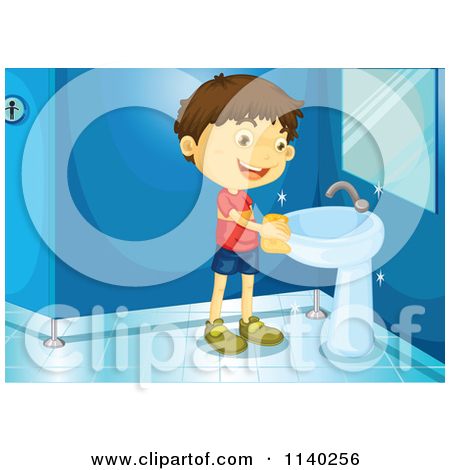 boy cleaning restroom clipart free - Clipground