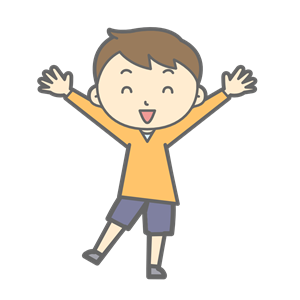 Happy Boy Standing clipart, cliparts of Happy Boy Standing.