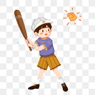 Playing Baseball Png, Vector, PSD, and Clipart With Transparent.