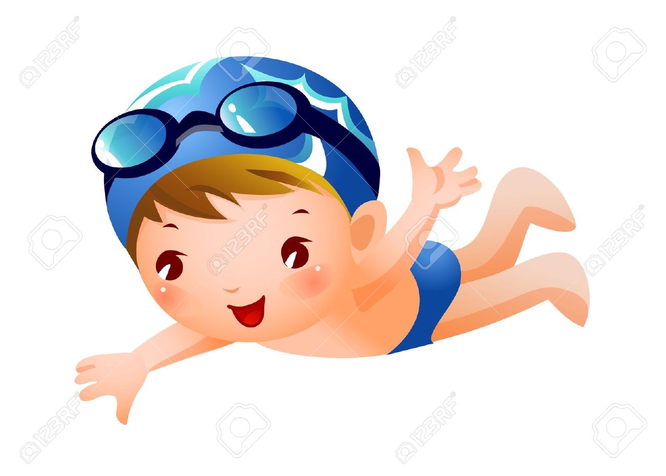 Boy swimming clipart 11 » Clipart Station.