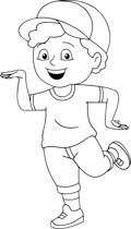 Boy Clipart Black And White & Boy Black And White Clip Art Images.