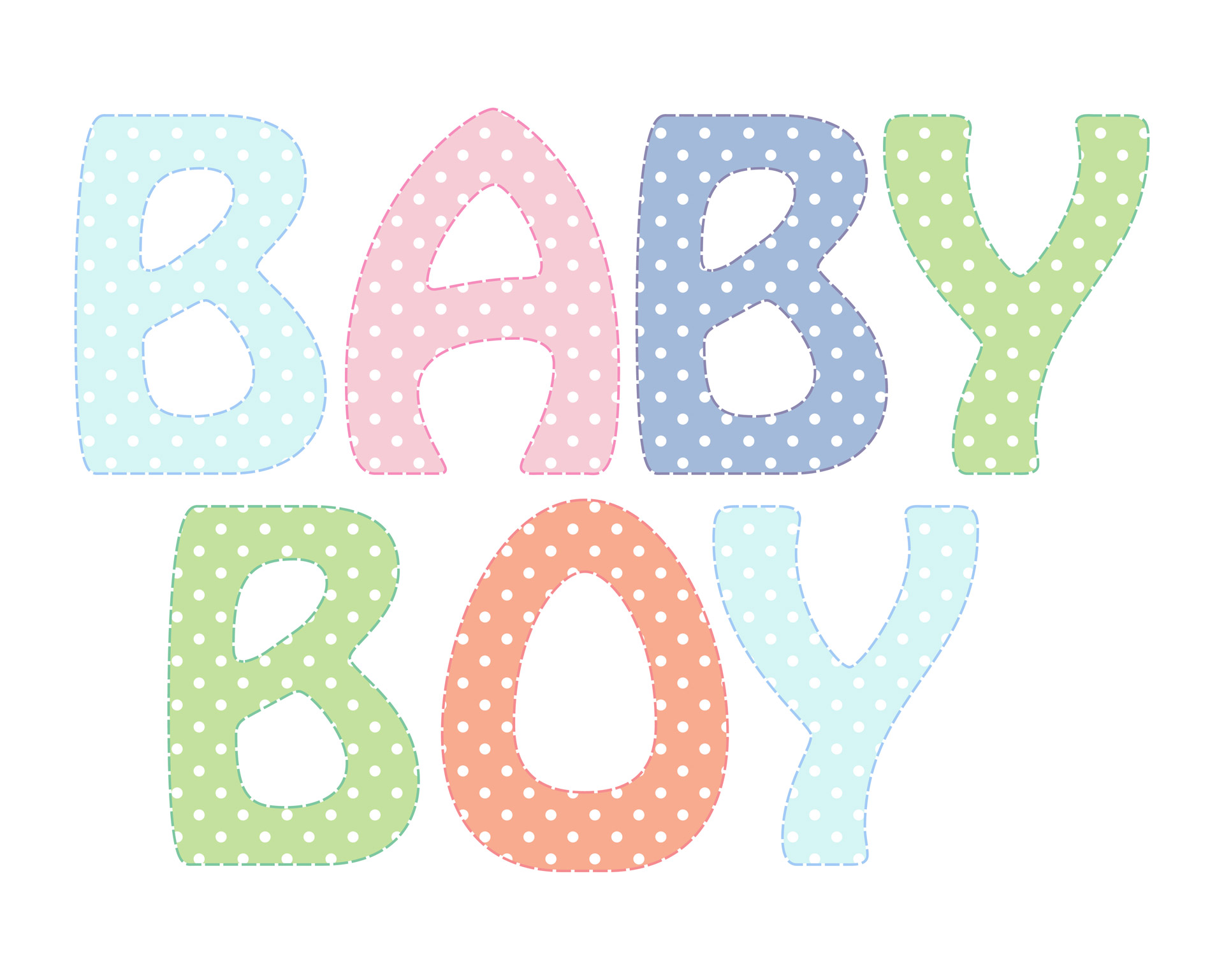 Baby boy text clipart free stock photo public domain.