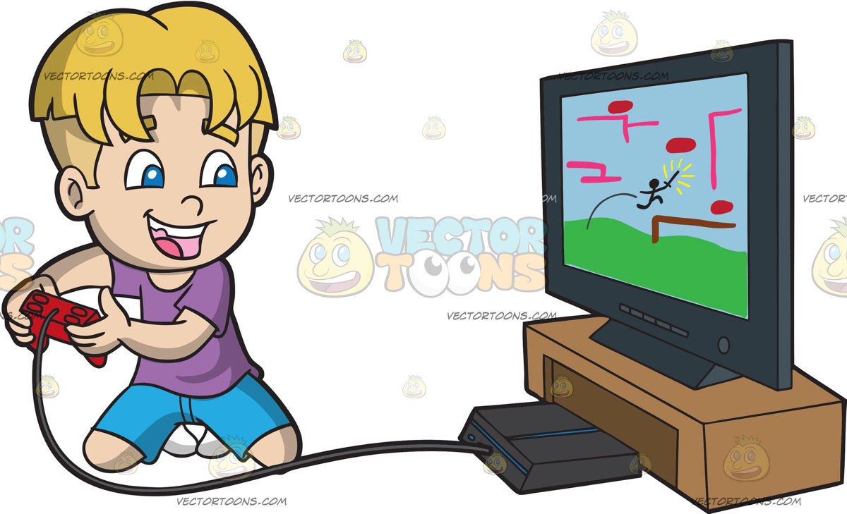 Boys Playing Video Games Clipart 10 Free Cliparts Download Images On