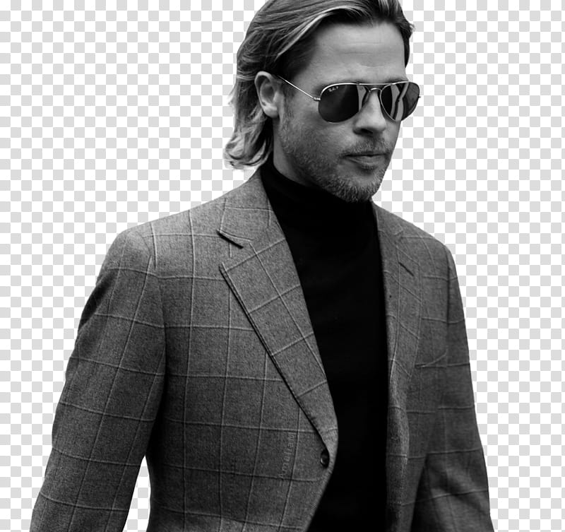 BRAD PITT transparent background PNG clipart.